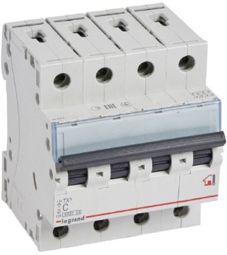 Выключатель автоматический Legrand TX3 6000 4п 6А C 6кА фото Выключатель автоматический Legrand TX3 6000 4п 6А C 6кА картинка